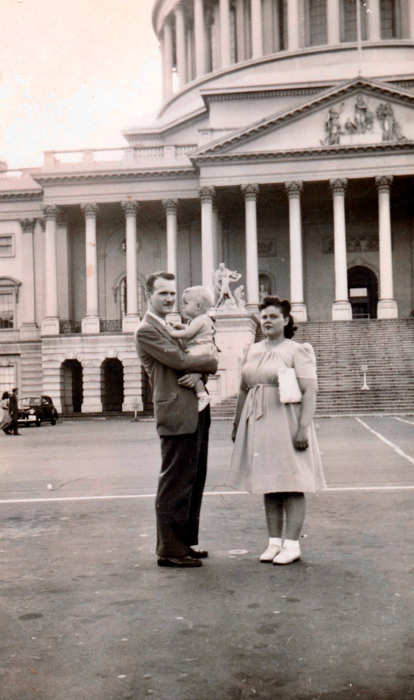 Clifford Sr., Earlene, and Cliff Jr.